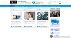 Desktop Screenshot of bmbsuaritma.com.tr